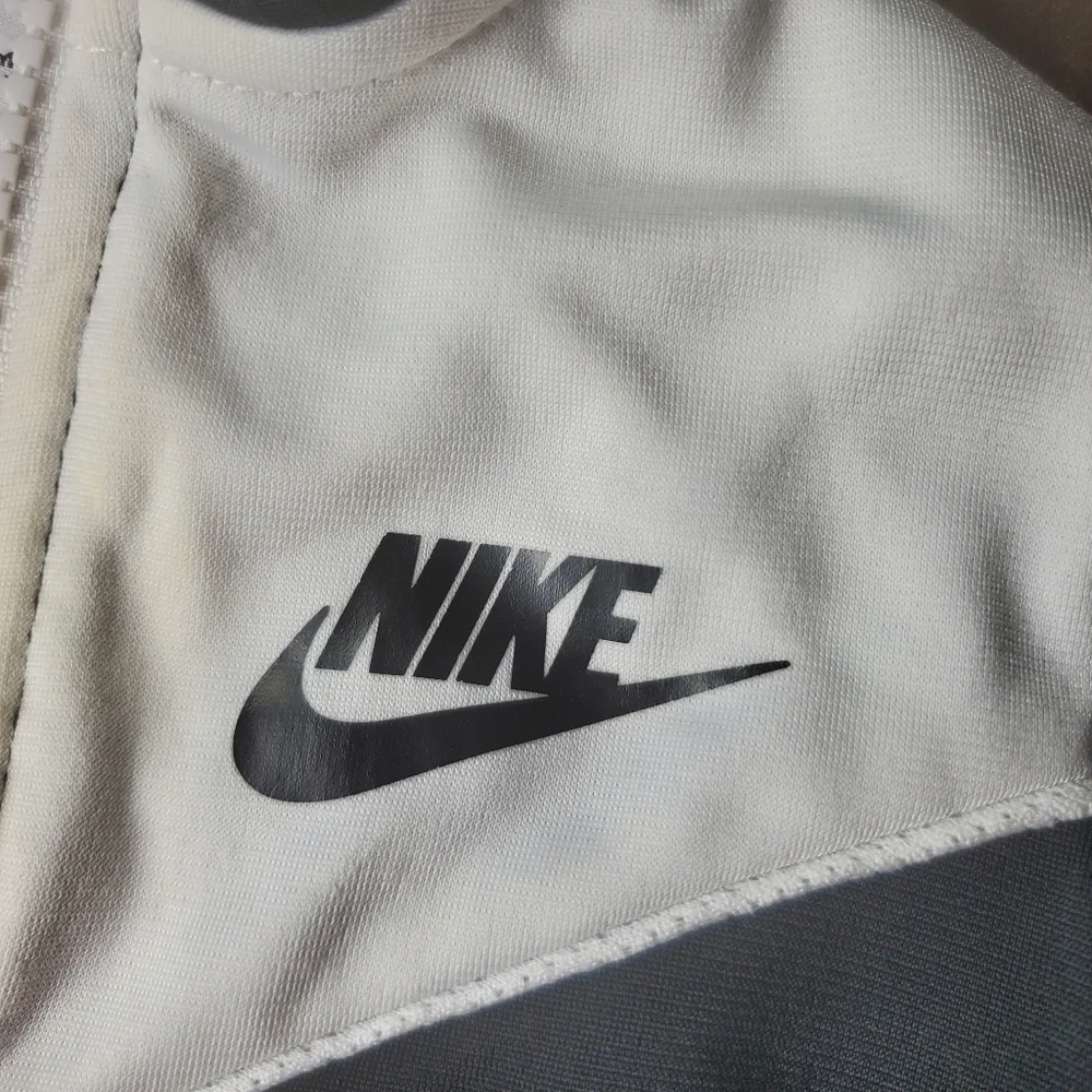 Nike Baby Track Jacket White & Black Size 12m
